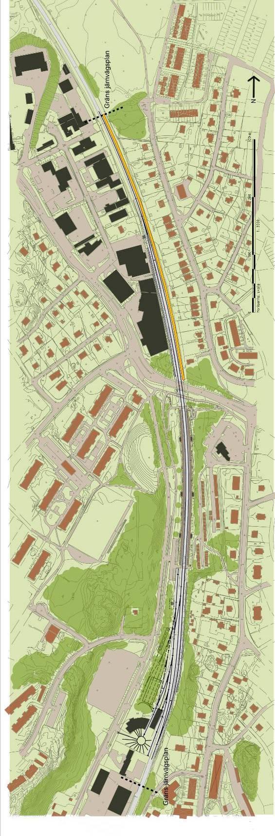 KAP 1 PLANBESKRIVNING Sida 10 (25) Karta: Översikt över