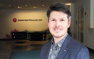 Foto: Andreas Lundgren Han betonar vkten av att soconomer ska kunna göra karrär nom yrket, gärna utan att nödvändgtvs behöva byta arbetsgvare.