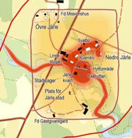 24 (31) finns det kvar bostäder och ekonomibyggnader. Här finns också en gammal arbetarbostad, idag Svalbo kafé, där brukets smeder bodde.