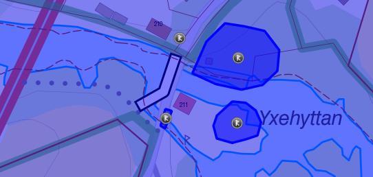 26 (31) Figur 19. Fornlämningar och kulturhistoriska lämningar runt Järle Kvarn. Stenvalvsbron är utpekad som fast fornlämning. Källa: Riksantikvarieämbetet. 6.