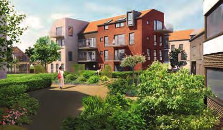Dalby - Österport Vattenrännan 1 och 3 i Dalby, där det planeras för 150 200 nya bostäder. Illustration: Möller Arkitekter. Vattenrännan och gården 180104 1 Planskiss över Örnvägen i Lund.