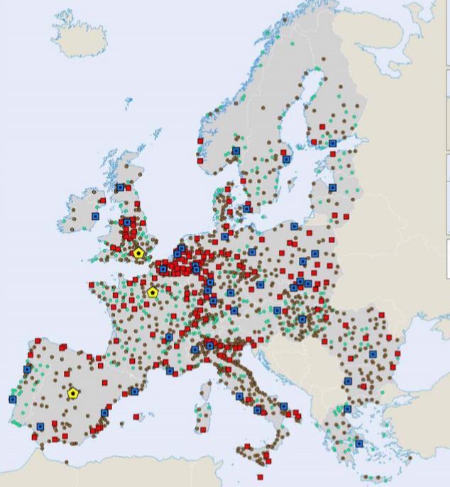 EUROPA - BEFOLKNING När det gäller byggnation är det även