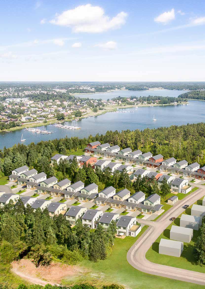 14 / VÅR SAMHÄLLSNYTTIGA ROLL VÅR SAMHÄLLSNYTTIGA ROLL / 15 Marknaden möjligheter och utmaningar I Boverkets rapport "Beräkning av behovet av nya bostäder till 2025" från juli 2017 sammanfattas
