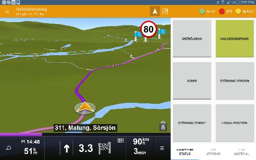 4.1. Definition och implementation av gränssnitt för resurs, åtgärd samt optimering Projektet valde att göra en stegvis implementation av driftområdets nya