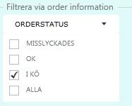 importeras till Medarbetaren via knappen. Efter import av återrapporteringen visas bl a fakturanummer på orderraderna i Medarbetaren. OBS!