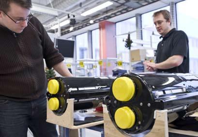 Trimmad och taggad produktionsavdelning Digitalisering och utbildning.