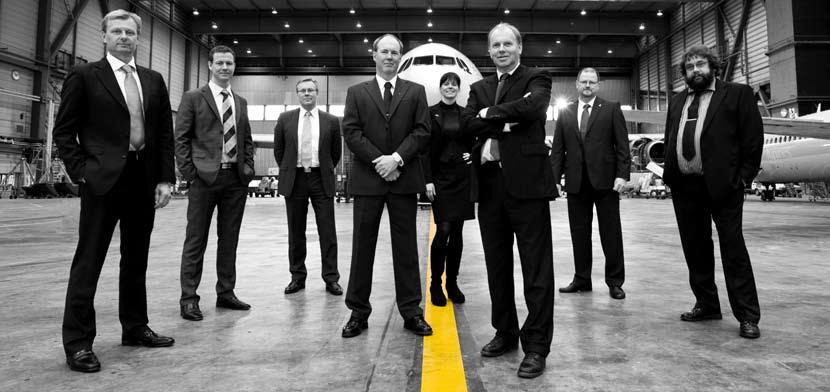 Ledningspersoner inom CTT-koncernen. skulle inte CTT som stabil OEM-leverantör med expertis inom fuktkontroll kunna lyckas även på dessa flygplanstyper?