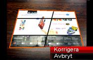 4. Använd [ ] och [ ] till att välja kandidaten du vill korrigera. 5. Använd [ ] och [ ] till att välja Korrigera och tryck sedan på [SET].
