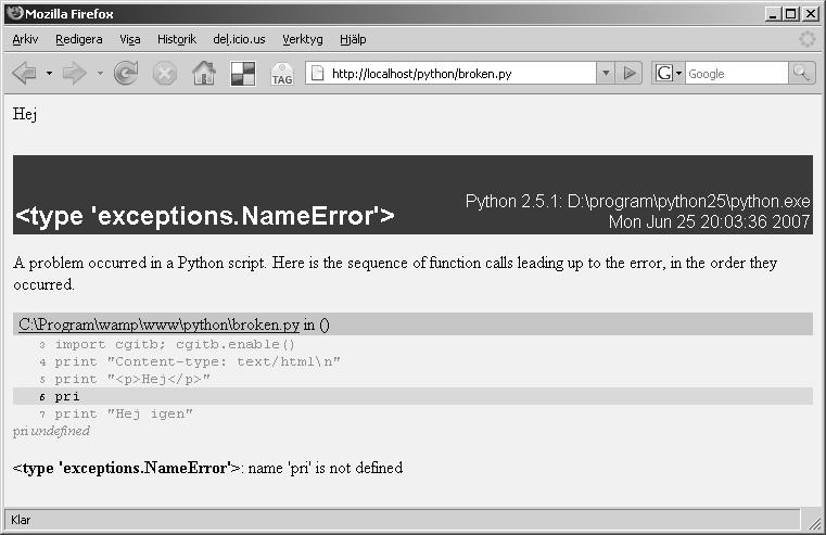 <Directory "C:/Program/wamp/www"> Possible values for the Options directive are "None", "All", or any combination of: Indexes Includes FollowSymLinks SymLinksifOwnerMatch ExecCGI MultiViews Note that