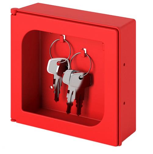 KEYBOX NYCKELBOX Keybox är en praktisk box utrustad med nyckelhakar som är lämplig för nödsituationer. Nyckelboxen är tillverkad av ABS genom formsprutning.