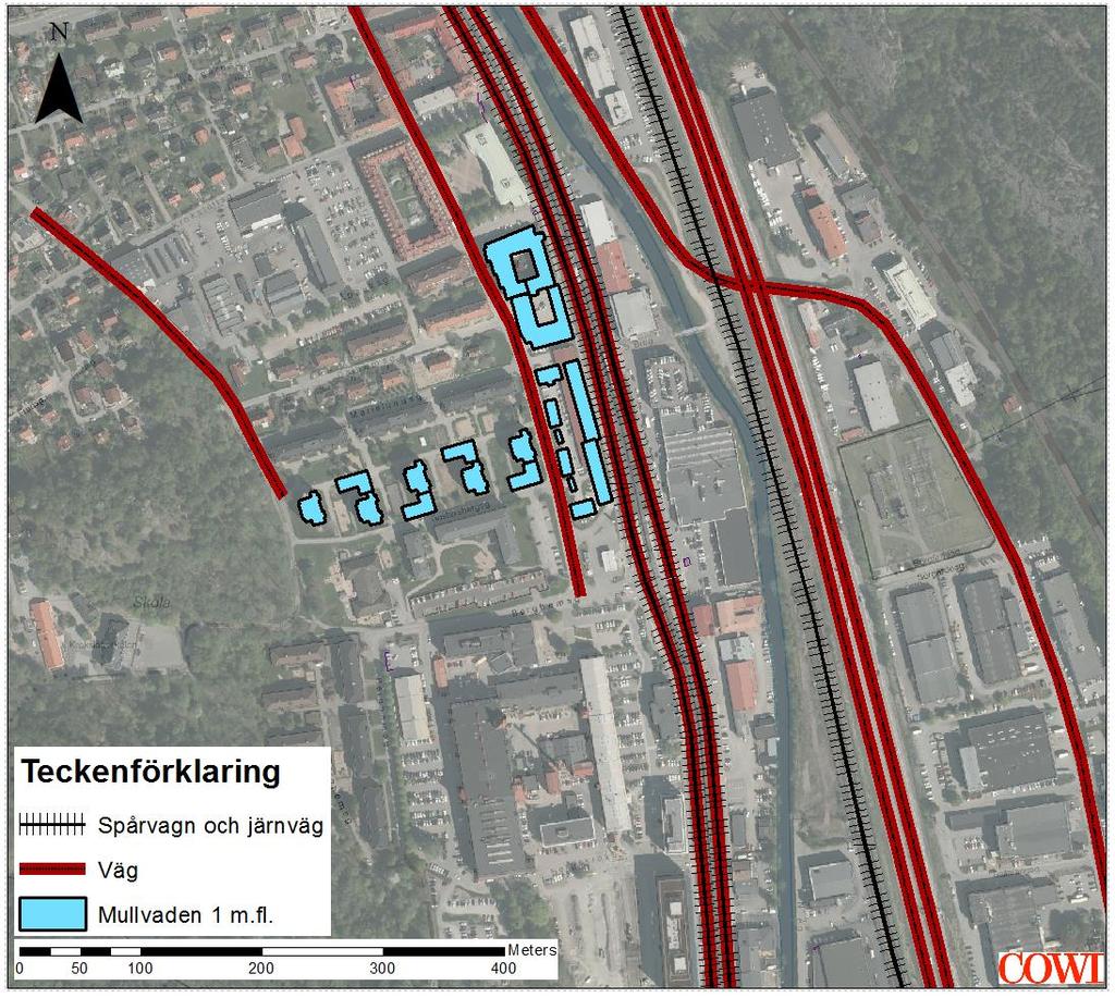 8 SPRIDNINGSBERÄKNINGAR FÖR KVARTERET MULLVADEN 1 M FL 3.