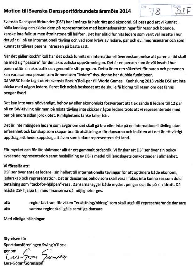 Motion 4, SWR Regler