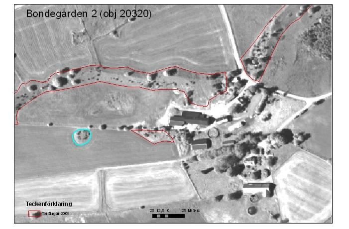 Lokal 6. Bondegården (objekt 20320) Lokalbeskrivning Lokalen ligger ca 3,3 km SSO om Vartofta.