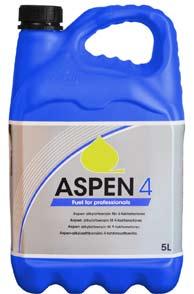 Aspen alkylatbensin ger en renare motor med mindre avlagringar.