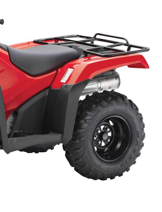 Hondas fina diffbroms finns dessutom kvar, för de gånger du får sämre grepp utan att vara förberedd med diffspärren.