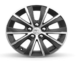 Aluminiumfälg 16" Pure Topaze ZH2Q Aluminiumfälg 16" Topaze ZH2M  kr 2 500 kr ZH2X