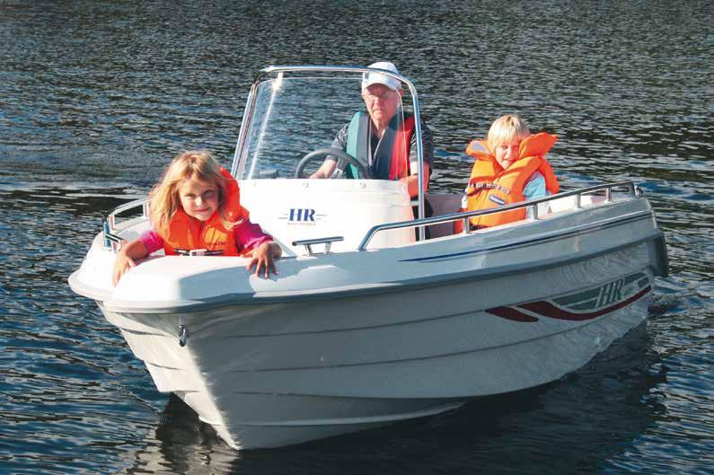 HR 46fishing är en mycket bra första båt för den unga familjen men även en trevlig båt för de mer erfarna som vill ta med barnbarnen ut och fiska.