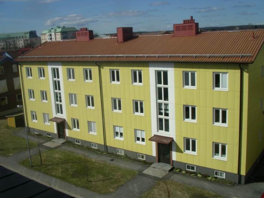 på Kaptensgatan Planlösning samt fastighet på