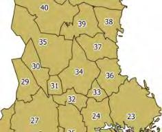 4 I Dalarna har arbetsmarknadsregionerna minskat åtta till sex mellan 1978 2014. I dagsläget bildar två kommuner egna LA-regioner.