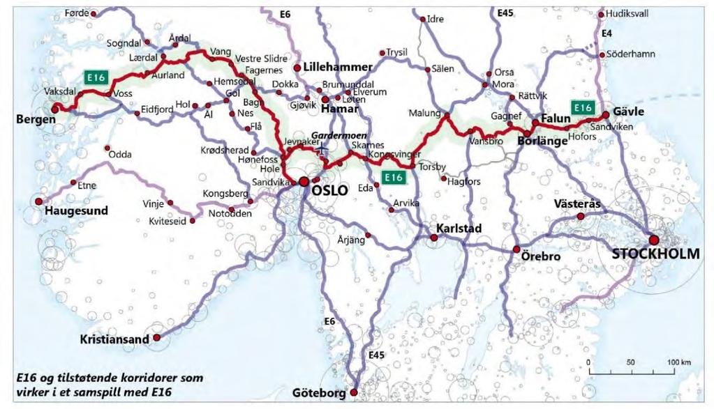 6 Sverige - Norge med fokus på Dalarna Hedmark.