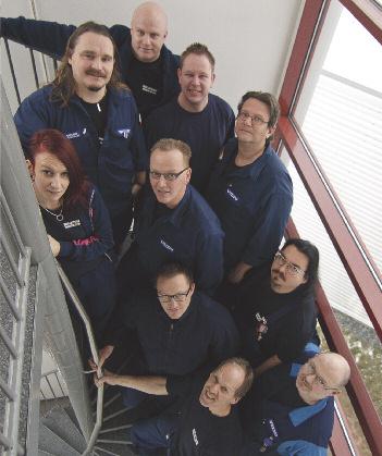 Grupp 32 Lugnet efter stormen Upp och nedgångar i ekonomin har visat sig nästan direkt i Tuvefabrikens lastvagnsproduktion där Daniel Kristoffersson och kamraterna i gruppstyrelse 32 arbetar.