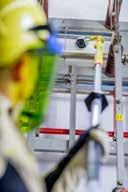 För visuell inspektion av anläggningar med märkspänningar upp till 36 kv / 15 till 60 Hz.