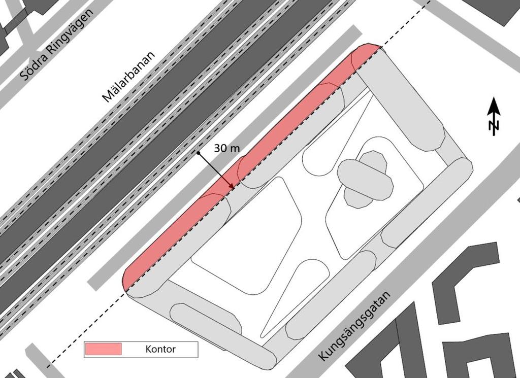 1 Bakgrund Ett nytt kvarter planeras i nära anslutning till nya centralstationen i Västerås. Det planerade kvarteret innehåller både bostäder, kontor samt förskola.