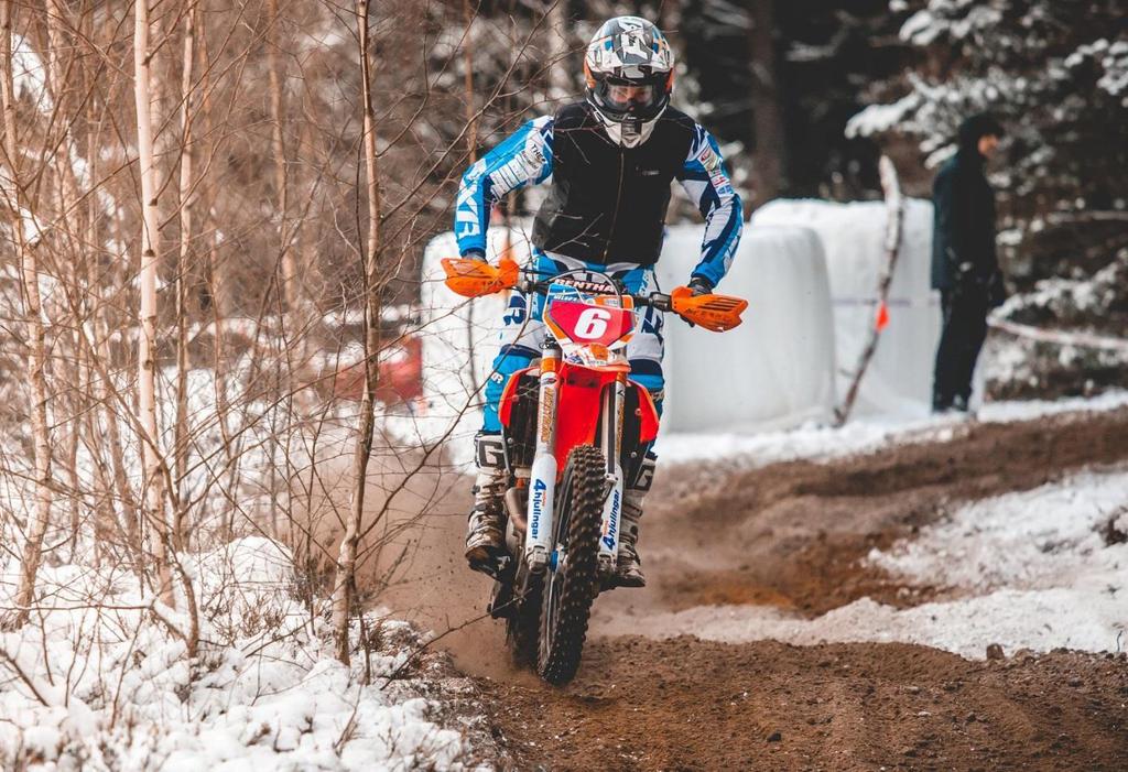 5) Olle Elm, Hagfors MS Elm, 19. 6) Göran Öberg, Botkyrka MK, 18. 125 cup: 1) Marcus Adielsson, Tibro MK, 40.