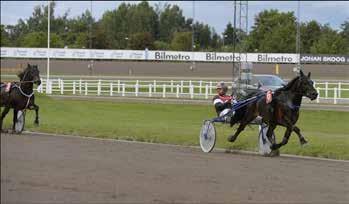 Hon vann sedan finalen på Solänget med mig som kusk och även finalen i Norrländsk Stoserie på Bergsåker. Hon tjänade 500.000 kronor på dessa fyra starter, sade Erik.