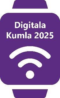 Digitala Kumla 2025 Program fo r verksamhetsutveckling med sto d av digitalisering.