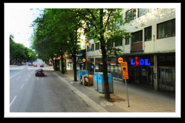 Bilaga 1 MÄTPLATSBESKRIVNINGAR Sveavägen Mätplatsen är belägen vid den hårt trafikerade Sveavägen i Stockholms innerstad (se karta).