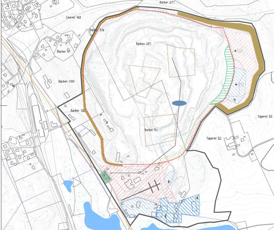 Beräknade ljudnivåer för respektive brytskede redovisas även på kartunderlag med markerade ljudnivåzoner i 5 db steg (s.k. bullerkartor).