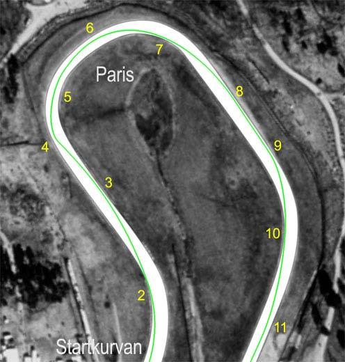 REJSA.NU Sida 2 Mantorp Park In i Parisen Du accelerar allt som går från (2) och förbi (3) och siktar med bilen ut i skogen förbi (4).