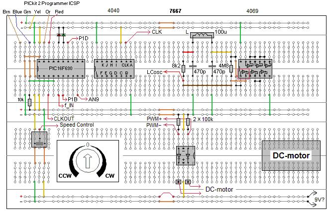 Frekvensmätning och periodtidmätning Läs i Microchips PIC16F690-manual om hur ECCP-enheten konfigureras för capture. frequency.c Förberedelseuppgift 1 (görs innan lab) 74HC4040.