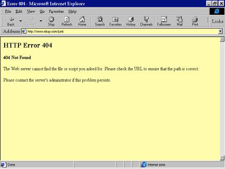 informativa felmeddelanden Ett fel av typen 3