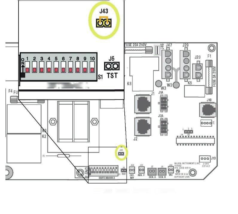 Bassystemets egenskaper och funktioner Varje gång du ändrar en DIP-switch till något annat än A1 måste du återställa det beständiga minnet så att den nya ändringen av DIP-switchen ska gälla.