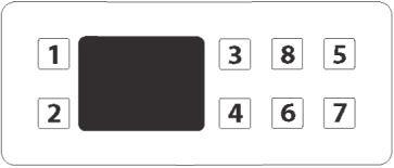 Definitioner av DIP-switchar och jumprar SSID 100 91 43 DIP-switchkoder A1 Testläge (normalt AV) A2+A10 Kontrollkrav för strömförbrukning (Se Tabell 1) A3 N/A (måste vara AV) A4 Aux Freeze (måste