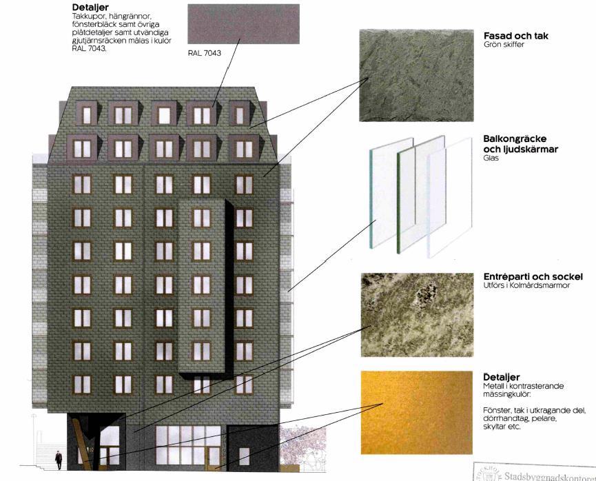 Sida 5 (6) Lämplighet för avsett ändamål Byggnaden uppfyller kraven på lämplig placering och utformning med hänsyn till stads- och landskapsbilden och ger en god helhetsverkan.