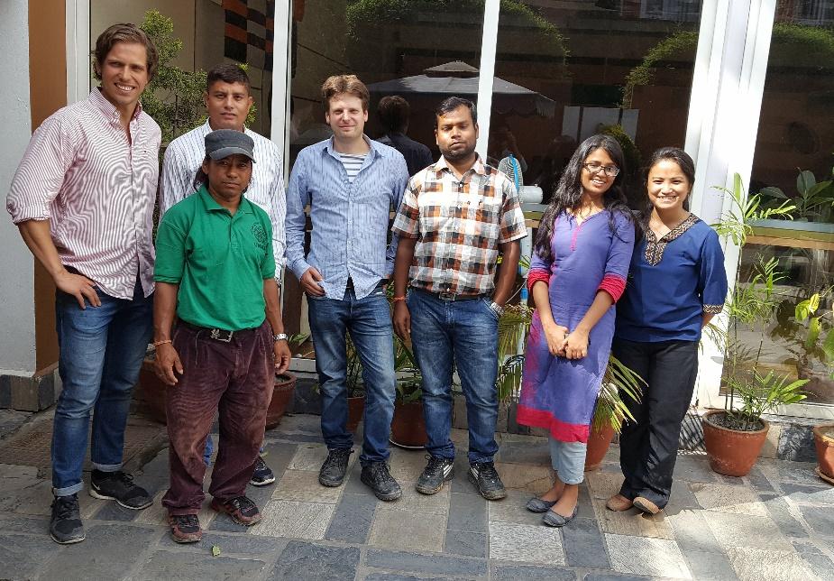 Stödet till Build Up Nepal har använts till projektledning i bred bemärkelse Andreas Köllings arbete med att finna samarbetspartners, uppföljning och rapporter till finansiärer, juridisk expertis i