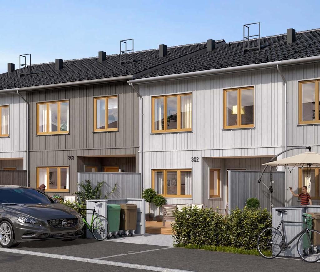 Parkvillan 5 rok, 32 kvm NORR SITUATIONSPLAN 8 JM reserverar sig för eventuella ändringar