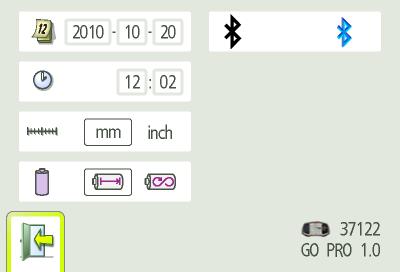 GLOBALA INSTÄLLNINGAR Datum Datuminställningar Du ändrar datum genom att peka på datumikonen och trycka på OK. Ange år och tryck på OK. Ange månad och tryck på OK. Ange dag och tryck på OK.