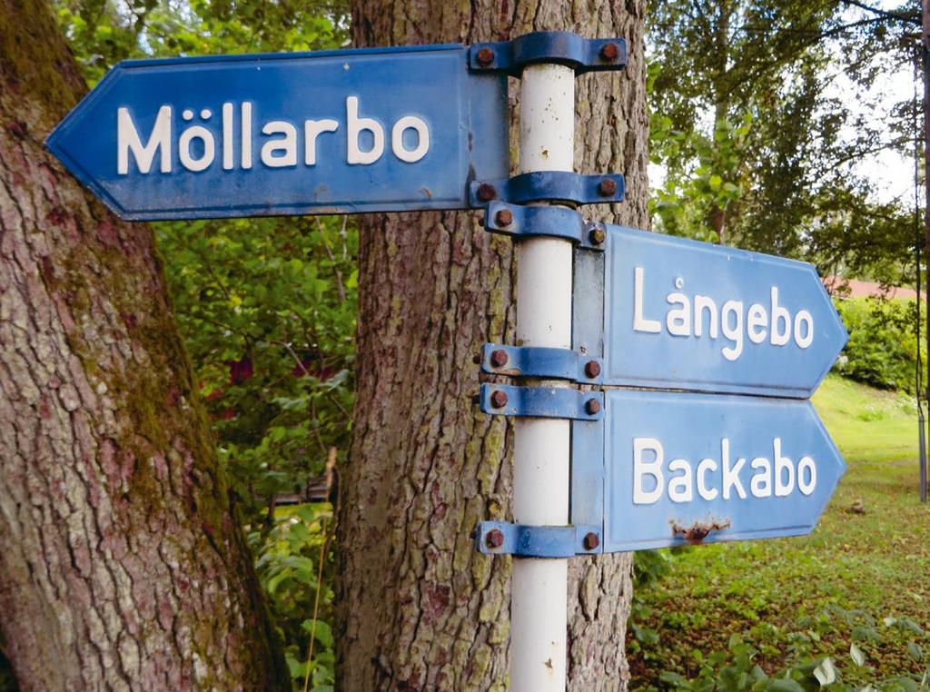 9. Möllarbo Ursprungligen möllarens, mjölnarens, bostad intill den tidigare kvarnbyggnaden. Senare användes den som arbetarbostad på bruket.