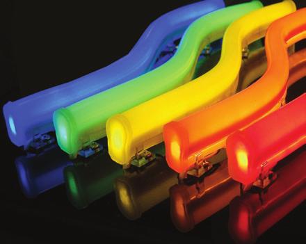 FlexiBRITE LEDStripe ColorLINE UTEBELYSNING Specialdesignad belysning för bensinstationer som både