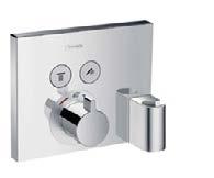 hansgrohe Inbyggd duschstyrning 29 NEW NEW NEW RainSelect Termostat för inbyggnad 2 funktioner # 15355, -000, -400, -600 RainSelect Termostat för inbyggnad 4 funktioner # 15357, -000, -400, -600