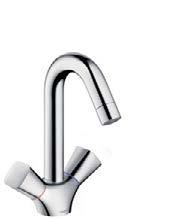 Blandarna ur serien hansgrohe Logis kompletterar harmoniskt all slags tvättställ och passar i alla miljöer. De finns i många utföranden och hjälper dig spara vatten och energi varje dag.
