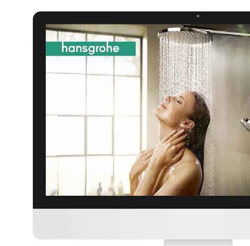 66 hansgrohe Service Hämta information och inspiration Webbsida med mycket information och service om badrums- och köksplanering Inspirerande produktsidor, kreativa applikationer som