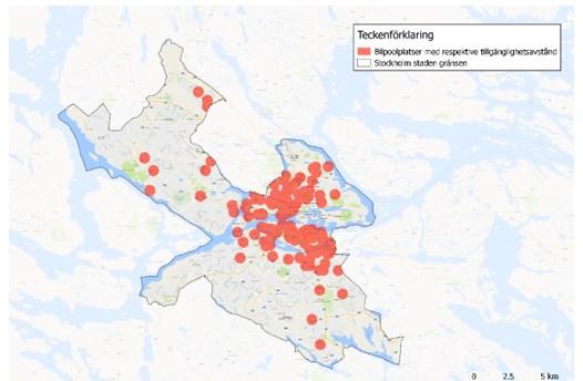 Sida 6 (12) En typ av privat bildelning, även kallat Peer-to-peer bilpooler, har också etablerat sig de senaste åren och det är första gången som Miljöförvaltningen även sammanställer uppgifter om