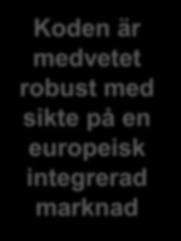 CACM - Huvuddragen Omfattande arbete för att ta fram gemensamma marknadsregler; enighet kring målmodellen. Utmaning. Implementeringsarbetet har påbörjats.