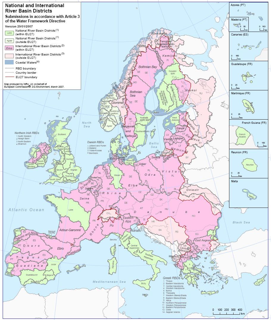 EU Rapportering 2010 Implementering WFD Avloppsvatten Nitrat