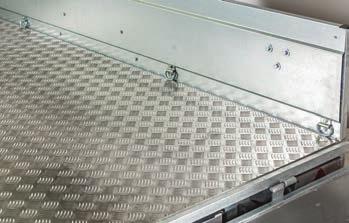 Hydraultipp Aluminiumramp Till på- och